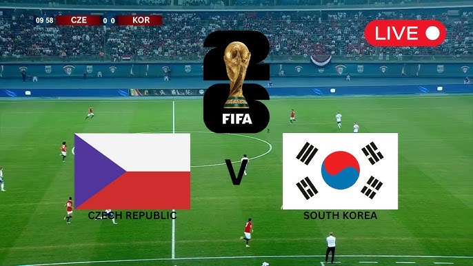 South Korea vs Czechia Live Stream — FIFA World Cup Football 2026